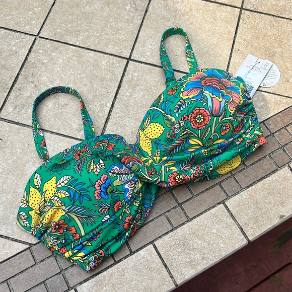 NWT Boden Catania Cup-size Bikini Top 32DD and navy bikini .BG - Picture 4 of 7